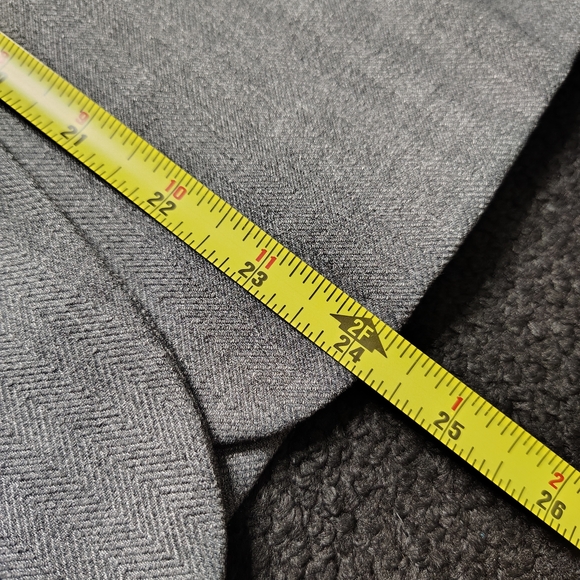 Banana Republic Charcoal Gray Blazer Suit Women Size 6 Stretch Workwear NEW - Picture 11 of 12